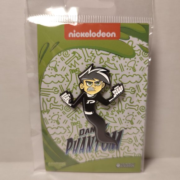 Danny Phantom Going Ghost Enamel Pin Official Nickelodeon Collectible Brooch New - Picture 3 of 3